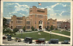 New York State Armory Syracuse, NY Postcard Postcard Postcard