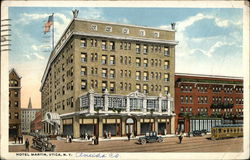 Hotel Martin Utica, NY Postcard Postcard Postcard