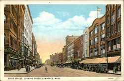 Essex Street Looking South Postcard