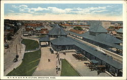 N. Y. N. H. & H. R. R. Station Postcard