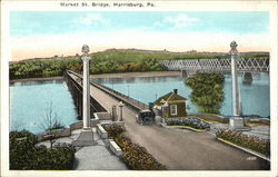 Market Street Bridge Harrisburg, PA Postcard Postcard Postcard