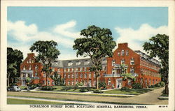 Donaldson Nurses' Home, Polyclinic Hospital Postcard