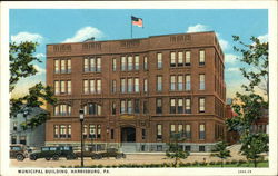 Municipal Building Harrisburg, PA Postcard Postcard Postcard