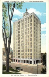 Offices, Kendall Optical Co. Harrisburg, PA Postcard Postcard Postcard