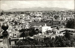 Vista Panoramica de Mexico City Postcard Postcard Postcard