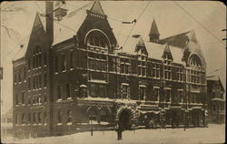 Large Brick Building Boston, MA Postcard Postcard Postcard