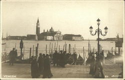 Beautiful Scenery in Venezia Venice, Italy Postcard Postcard Postcard