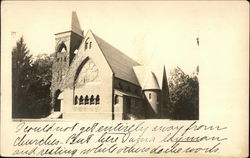 Ivy Covered Church Postcard