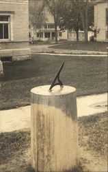 Old Sun Dial From Grist Mill Dexter, ME Postcard Postcard Postcard