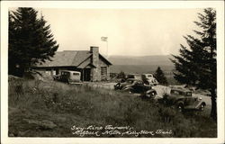 Skyline Tearoom, Molly Stark Trail, Hogback Mountain Postcard