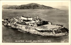 Alcatraz Island in San Francisco Bay California Postcard Postcard Postcard