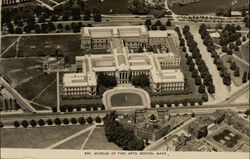 Bird's-Eye View of Museum of Fine Arts Postcard