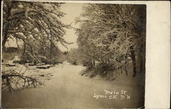 Main Street Lyme Center, NH Postcard Postcard Postcard