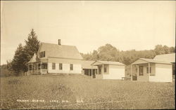 Onawa Cabins, Lyme, N.H. Postcard