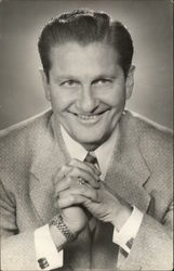 Lawrence Welk Head Shot Postcard