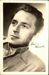 Paul Henreid Actors Postcard Postcard Postcard