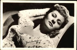 Joan Fontaine Actresses Postcard Postcard Postcard