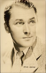 Brian Aherne Actors Postcard Postcard Postcard