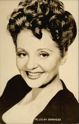 Tallulah Bankhead Head Shot Postcard