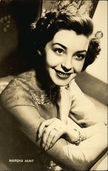 Marsha Hunt Head Shot Postcard