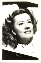 Irene Dunne Actresses Postcard Postcard Postcard