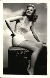 Joan Caulfield Actresses Postcard Postcard Postcard