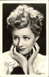 Irene Dunne Actresses Postcard Postcard Postcard