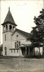 M.E. Church Burke, NY Postcard Postcard Postcard