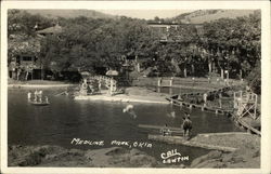 Swimming Area Postcard