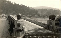 Douglas Memorial Bridge Klamath River, CA Postcard Postcard Postcard