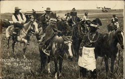 Chief Bear Claw and Others Postcard