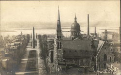 State Street, View of Susquehanna River, Obelisk Harrisburg, PA Postcard Postcard Postcard