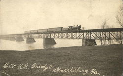 C.V.R.R. Bridge Postcard