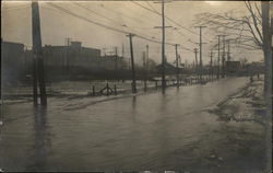 Flooded Streets Harrisburg, PA Postcard Postcard Postcard