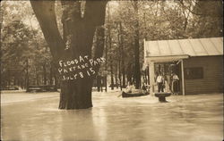 Flood at Paxtang Park Postcard