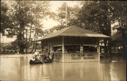 Flood at Paxtang Park, July 8, 1915, near Harrisburg, Pa. Postcard