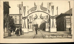 At Broad and North Third Streets Harrisburg, PA Postcard Postcard Postcard