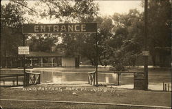 Flood at Paxtang Park Harrisburg, PA Postcard Postcard Postcard