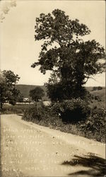 Field Where Noah Frederick Was Killed By Indians Indian Springs, OH Postcard Postcard Postcard