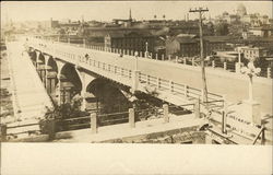 Mulberry Street Viaduct Harrisburg, PA Postcard Postcard Postcard