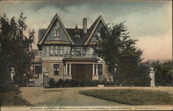 Sigma Alpha Epsilon Lodge, Cornell University Ithaca, NY Postcard Postcard Postcard