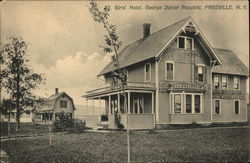 Girls' Hotel, George Junior Republic Postcard