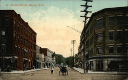 North Aurora Street Postcard