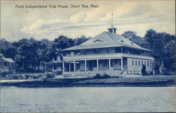 Point Independence Club House Postcard