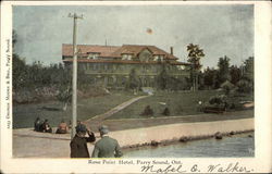 Rose Point Hotel Postcard