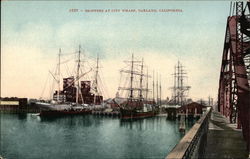 Shipping at City Wharf Oakland, CA Postcard Postcard Postcard