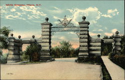 White Gateway Postcard