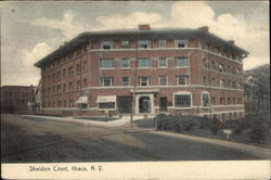 Sheldon Court Ithaca, NY Postcard Postcard Postcard