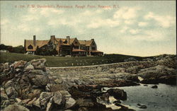 F.W. Vanderbilt's Residence, Rough point Postcard