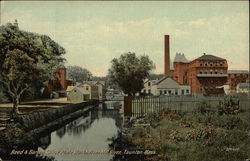 Reed & Barton Silver Plate Works from Mill River Taunton, MA Postcard Postcard Postcard